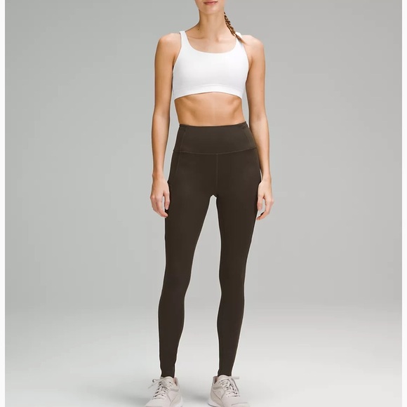 White Lululemon Energy Bra *Medium Support. NWT. Size 8 - Picture 1 of 3